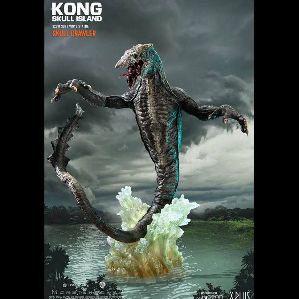 Kong: Skull Island - King Kong Vs Skull Crawler Deluxe 12” Vinyl Statue