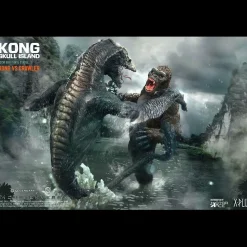 Kong: Skull Island - King Kong Vs Skull Crawler Deluxe 12” Vinyl Statue