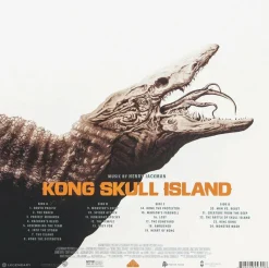 Kong: Skull Island - Original Motion Picture Score by Henry Jackman 2xLP Vinyl Record (“Lava” Coloured Vinyl)
