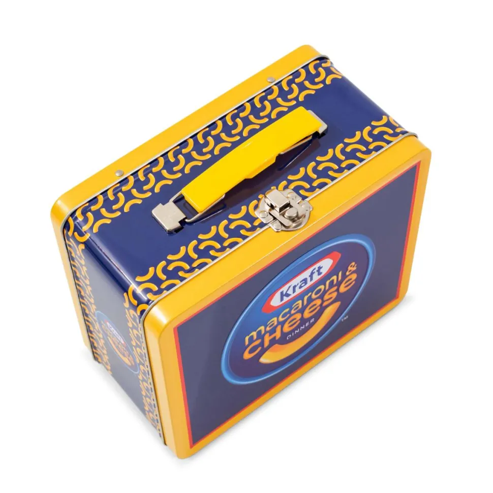 Kraft - Macaroni & Cheese Metal Tin Tote / Lunch Box