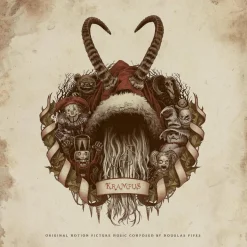 Krampus - Original Motion Picture Soundtrack By Douglas Pipes 2xLP Vinyl Record (“Candy Cane” Pink With Red Splatter Coloured Vinyl)