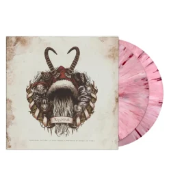Krampus - Original Motion Picture Soundtrack By Douglas Pipes 2xLP Vinyl Record (“Candy Cane” Pink With Red Splatter Coloured Vinyl)
