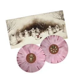 Krampus - Original Motion Picture Soundtrack By Douglas Pipes 2xLP Vinyl Record (“Candy Cane” Pink With Red Splatter Coloured Vinyl)