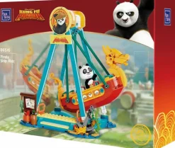 Kung Fu Panda - Adventure Park Pirate Ship Ride Building Block Construction Set (379 Pieces)