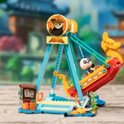 Kung Fu Panda - Adventure Park Pirate Ship Ride Building Block Construction Set (379 Pieces)