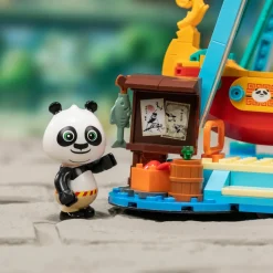 Kung Fu Panda - Adventure Park Pirate Ship Ride Building Block Construction Set (379 Pieces)