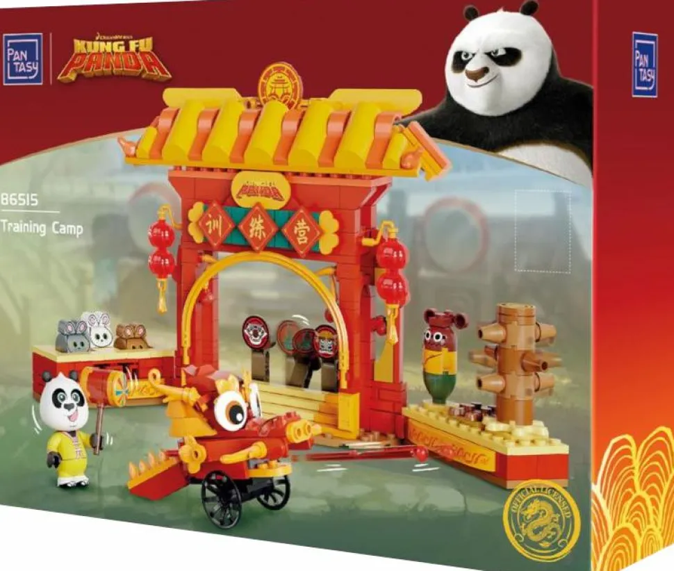 Kung Fu Panda - Adventure Park Training Camp Building Block Construction Set (447 Pieces)