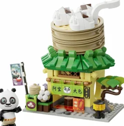 Kung Fu Panda - Po's Dumpling Shop Mini Street View Building Block Construction Set (316 Pieces)