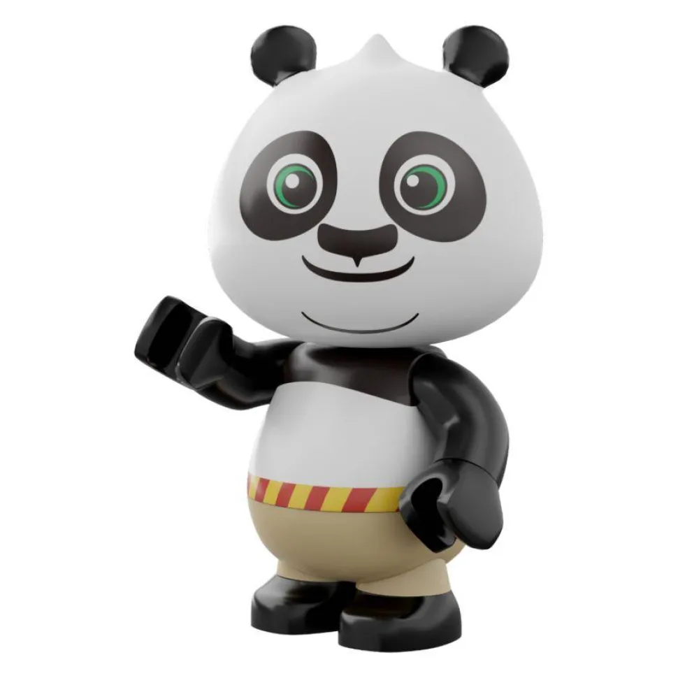 Kung Fu Panda - Po's Dumpling Shop Mini Street View Building Block Construction Set (316 Pieces)