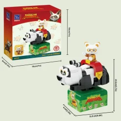 Kung Fu Panda - Shifu's Cosrider Building Block Construction Set (183 Pieces)