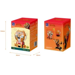 Kung Fu Panda - Tigress Sitting Baby Series Building Block Construction Set (138 Pieces)