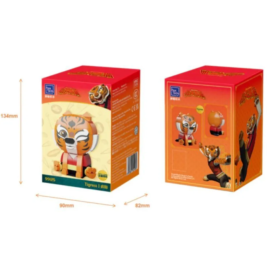 Kung Fu Panda - Tigress Sitting Baby Series Building Block Construction Set (138 Pieces)