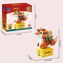Kung Fu Panda - Tigress's Cosrider Building Block Construction Set (195 Pieces)