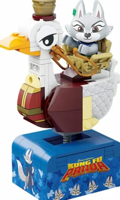 Kung Fu Panda - Zhen's Cosrider Building Block Construction Set (136 Pieces)