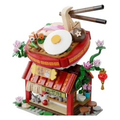 Kung Fu Panda - Zhen's Ramen Stall Mini Street View Building Block Construction Set (359 Pieces)