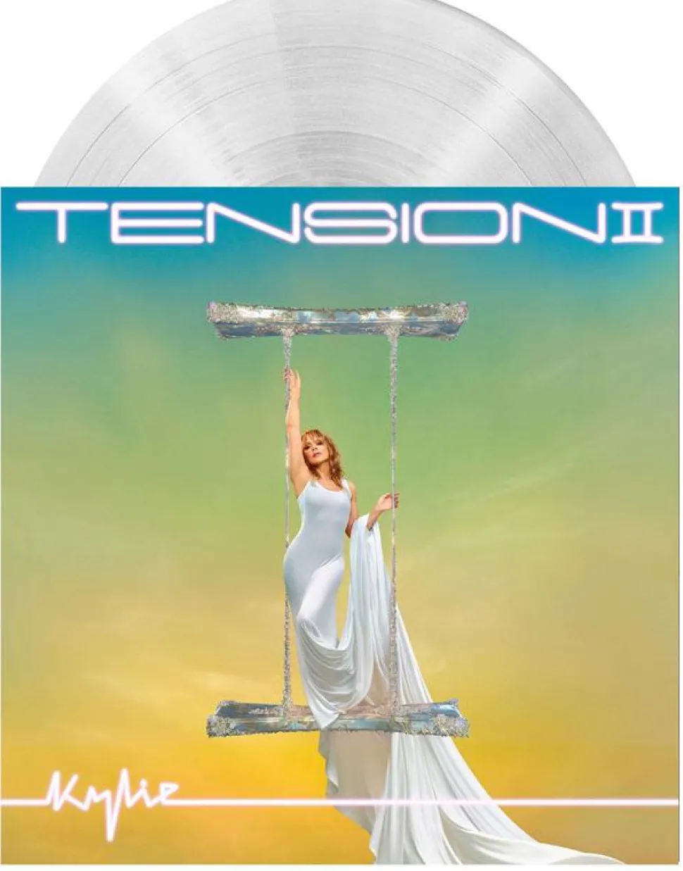 Kylie Minogue - Tension II LP Vinyl Record (Clear Vinyl)