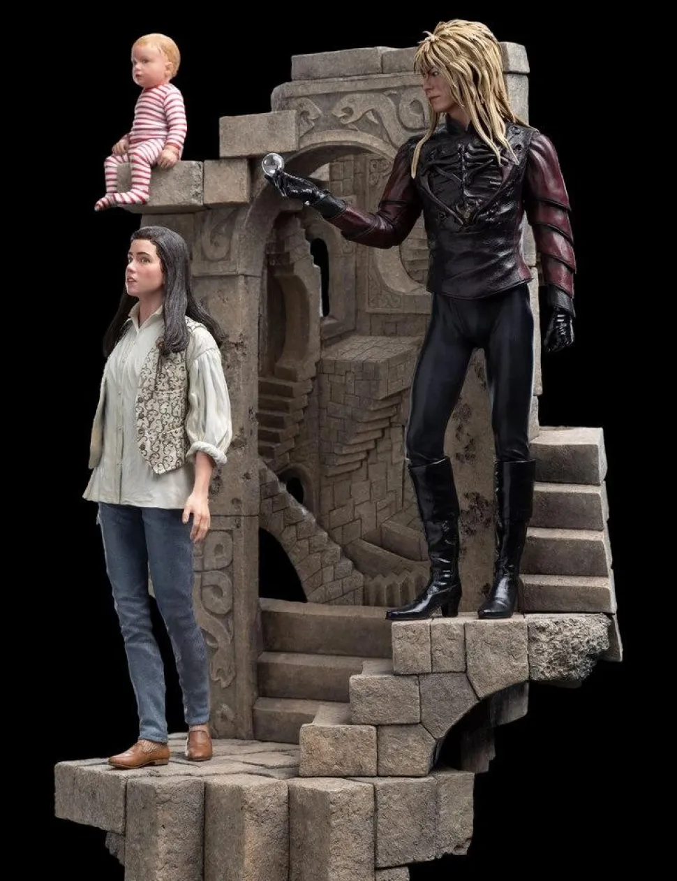 Labyrinth (1986) - Jareth & Sarah in the Illusionary Maze 1/6th Scale Statue