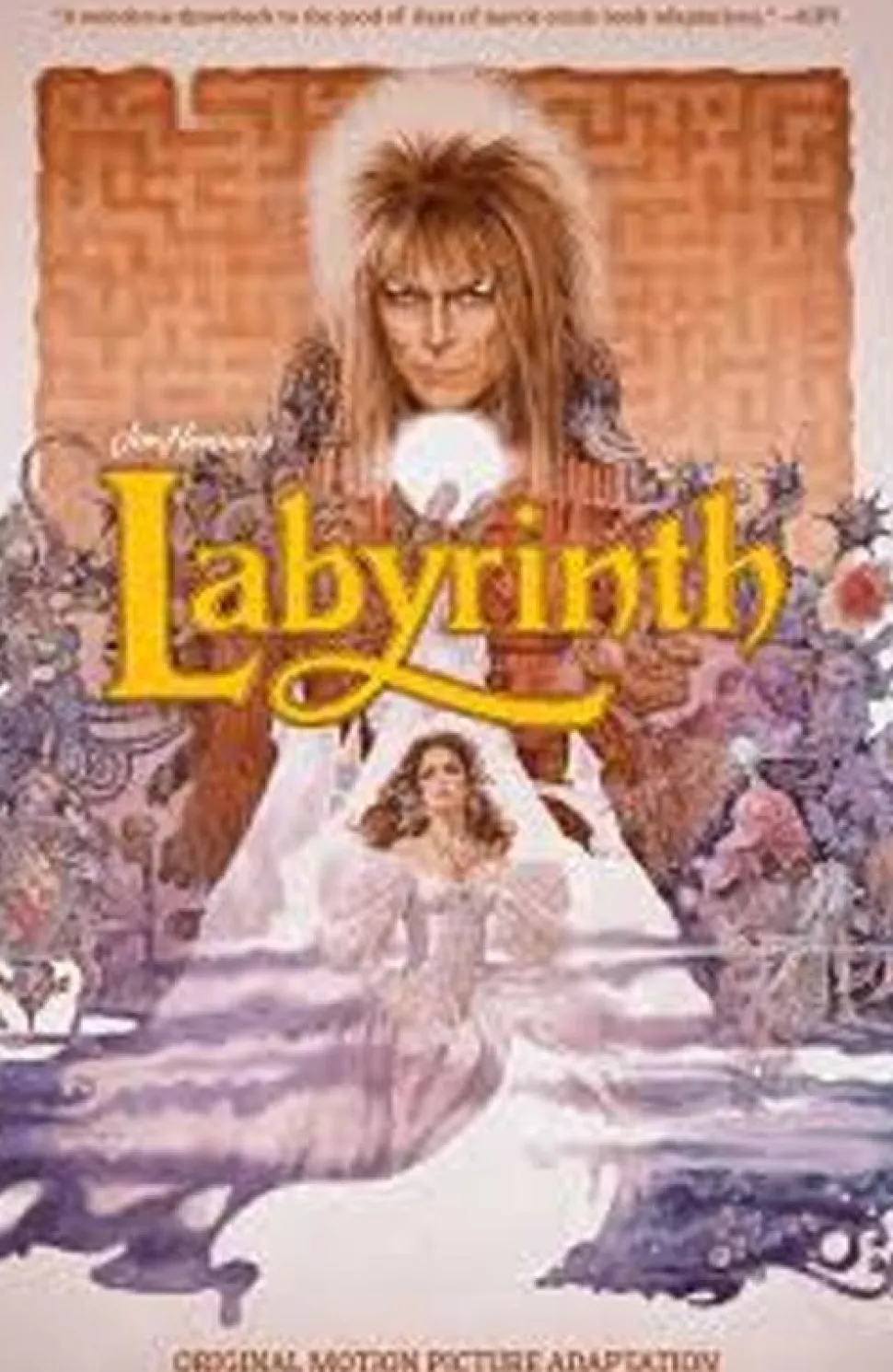 Labyrinth (1986) - Original Motion Picture Adaptation Hardcover Book