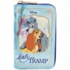 Lady and the Tramp (1955) - Book 4” Faux Leather Zip-Around Wallet