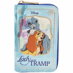 Lady and the Tramp (1955) - Book 4” Faux Leather Zip-Around Wallet