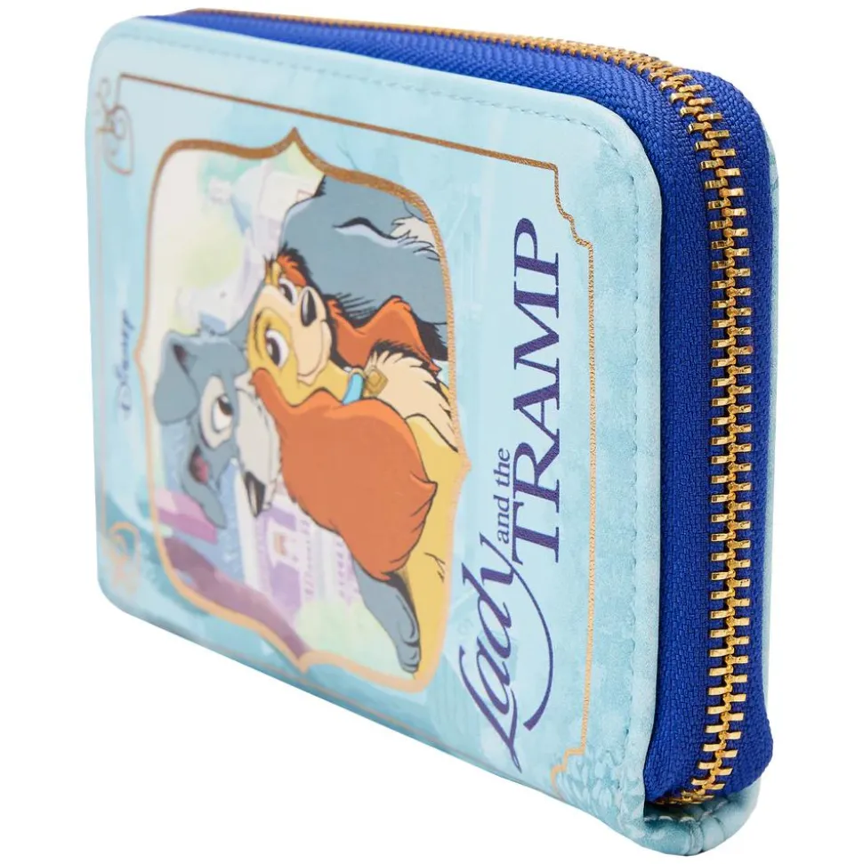 Lady and the Tramp (1955) - Book 4” Faux Leather Zip-Around Wallet