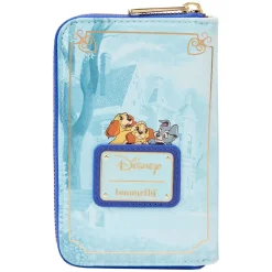 Lady and the Tramp (1955) - Book 4” Faux Leather Zip-Around Wallet