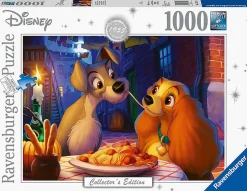 Lady and the Tramp (1955) - Disney Moments Collector's Edition 1000 Piece Jigsaw Puzzle