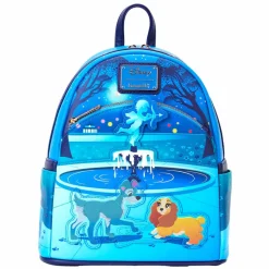 Lady and the Tramp (1955) - 70th Anniversary 10" Faux Leather Mini Backpack