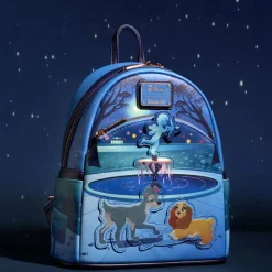 Lady and the Tramp (1955) - 70th Anniversary 10" Faux Leather Mini Backpack