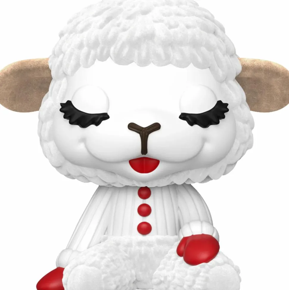 Lamb Chop - Lamb Chop Flocked Pop! Vinyl Figure (Popcultcha Exclusive)