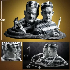 Laurel & Hardy: The Second Hundred Years - Stan & Oliver 1/3 Scale Statue