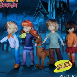 LDD Presents - Scooby-Doo & Mystery Inc Build-A-Figure 10” Living Dead Doll Bundle (Set of 4)