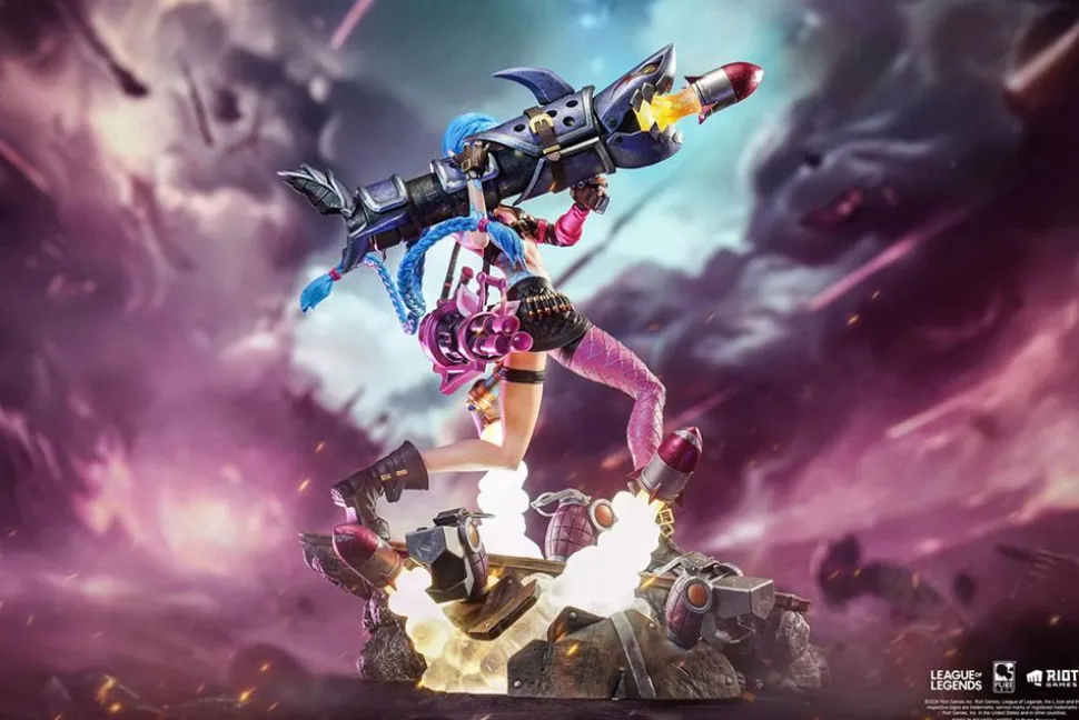 League of Legends - Jinx 1/6th Scale Statue