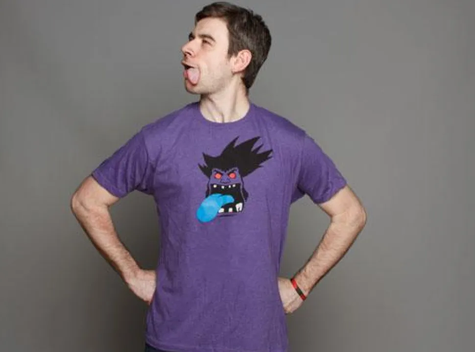 League of Legends - Mundo Purple Male T-Shirt