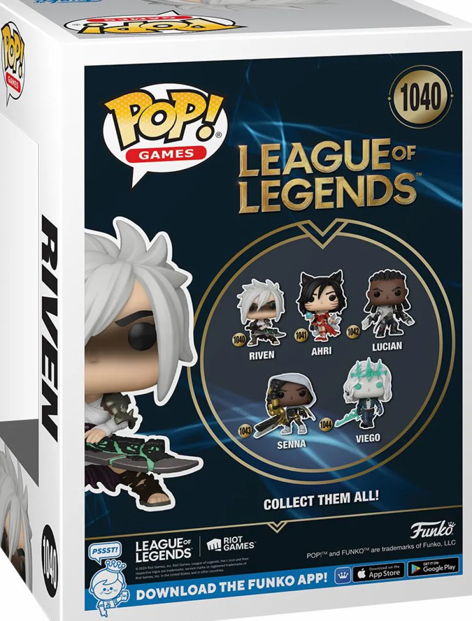 League of Legends - Riven with Runic Blade Pop! Vinyl Figure