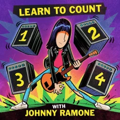 Learn to Count with Johnny Ramone Hardcover Board Book