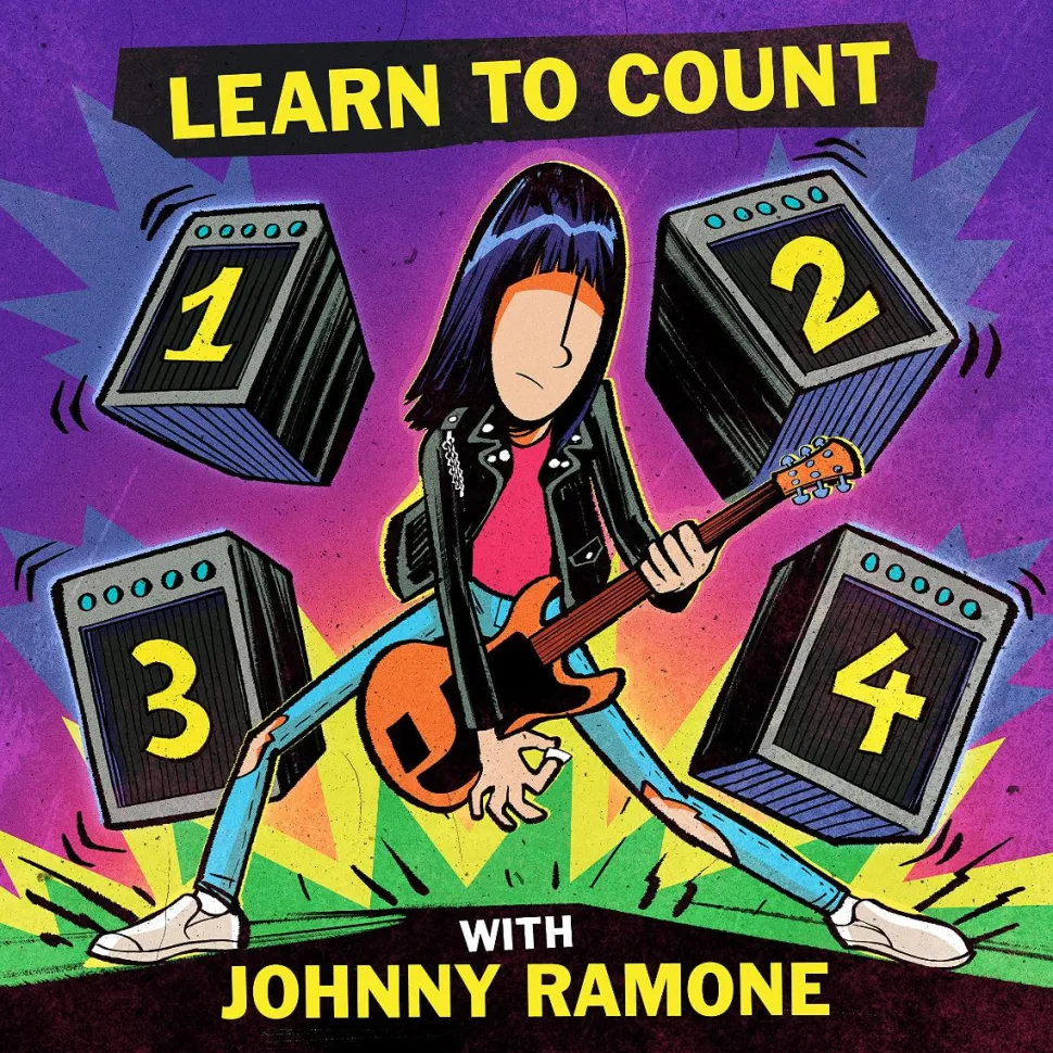 Learn to Count with Johnny Ramone Hardcover Board Book