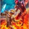 Legend of the White Dragon (2024) - White Dragon vs Dragon Prime Fine Art Print by Carlos Dattoli