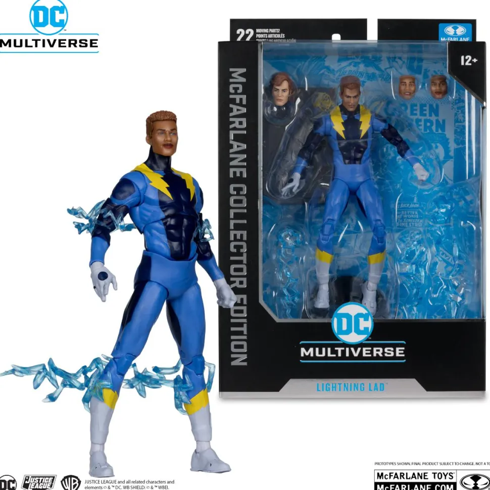 Legion of Super-Heroes - Lightning Lad DC Multiverse McFarlane Collector Edition 7" Scale Action Figure