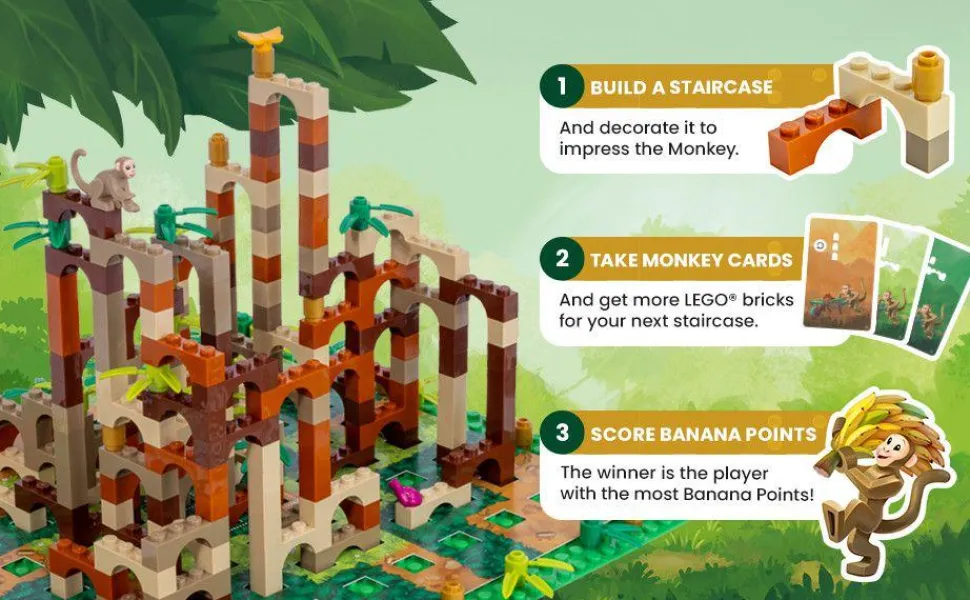 Lego - Monkey Palace Board Game