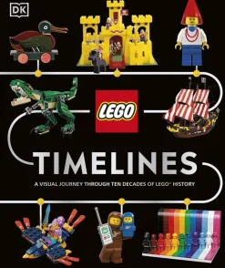 LEGO - Timelines: A Visual Journey Through Ten Decades of LEGO History Hardcover Book