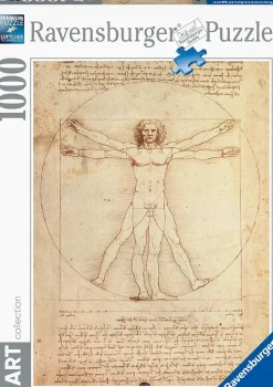 Leonardo Da Vinci - Uomo Vitruviano: The Vitruvian Man Puzzle (1000 Pieces)