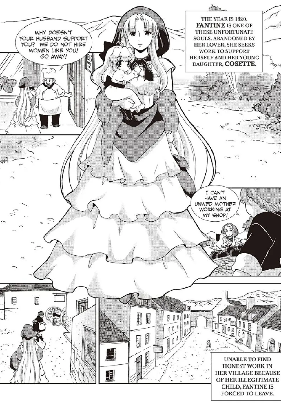 Les Miserables - Manga Classics Paperback Book