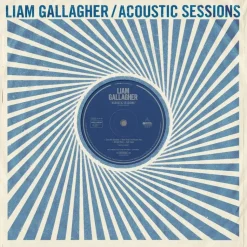 Liam Gallagher - Acoustic Sessions LP Vinyl Record (2025 Record Store Day Exclusive Silver & Blue Coloured Vinyl)