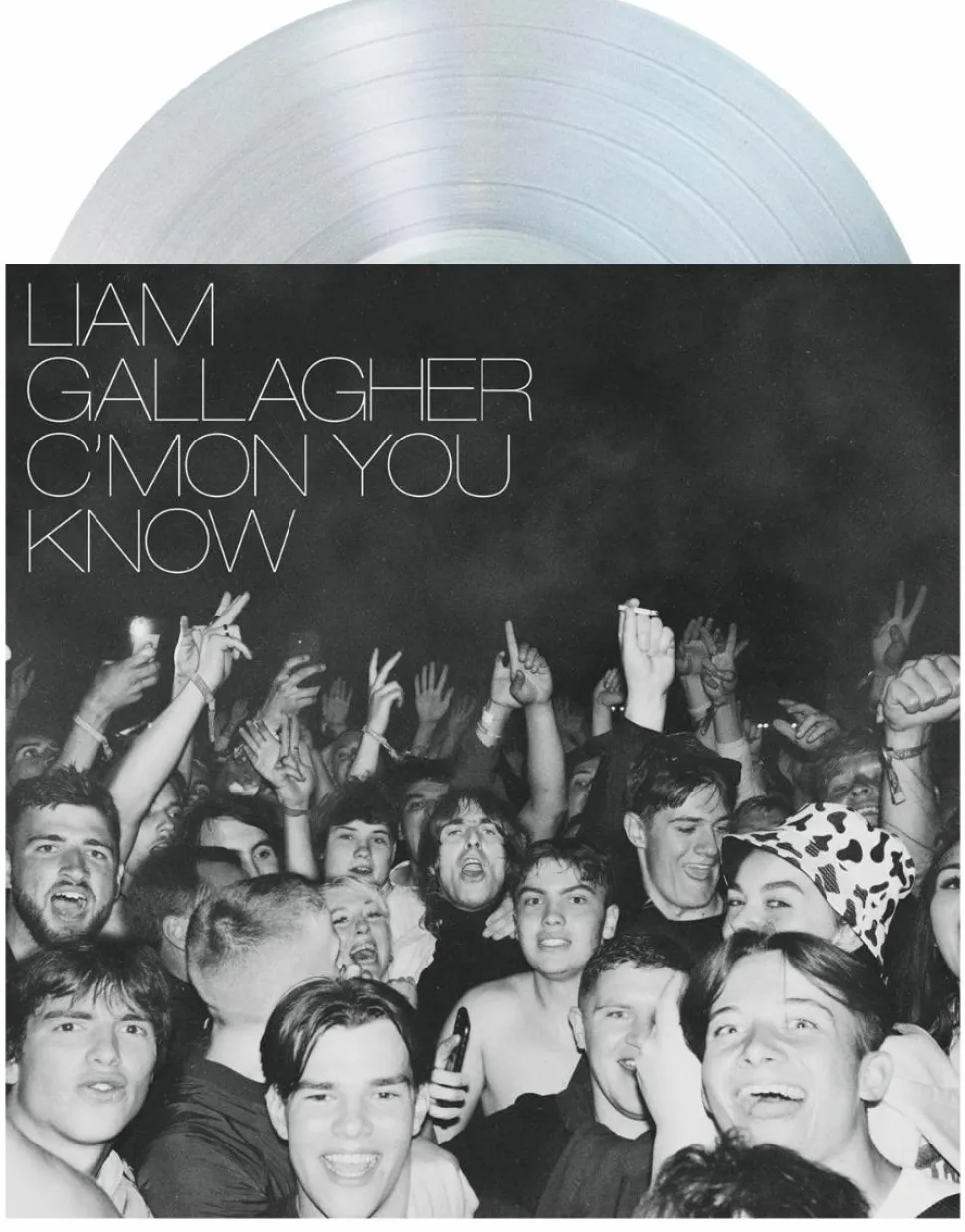 Liam Gallagher - C’mon You Know LP Vinyl Record (Indie Exclusive Clear Vinyl)
