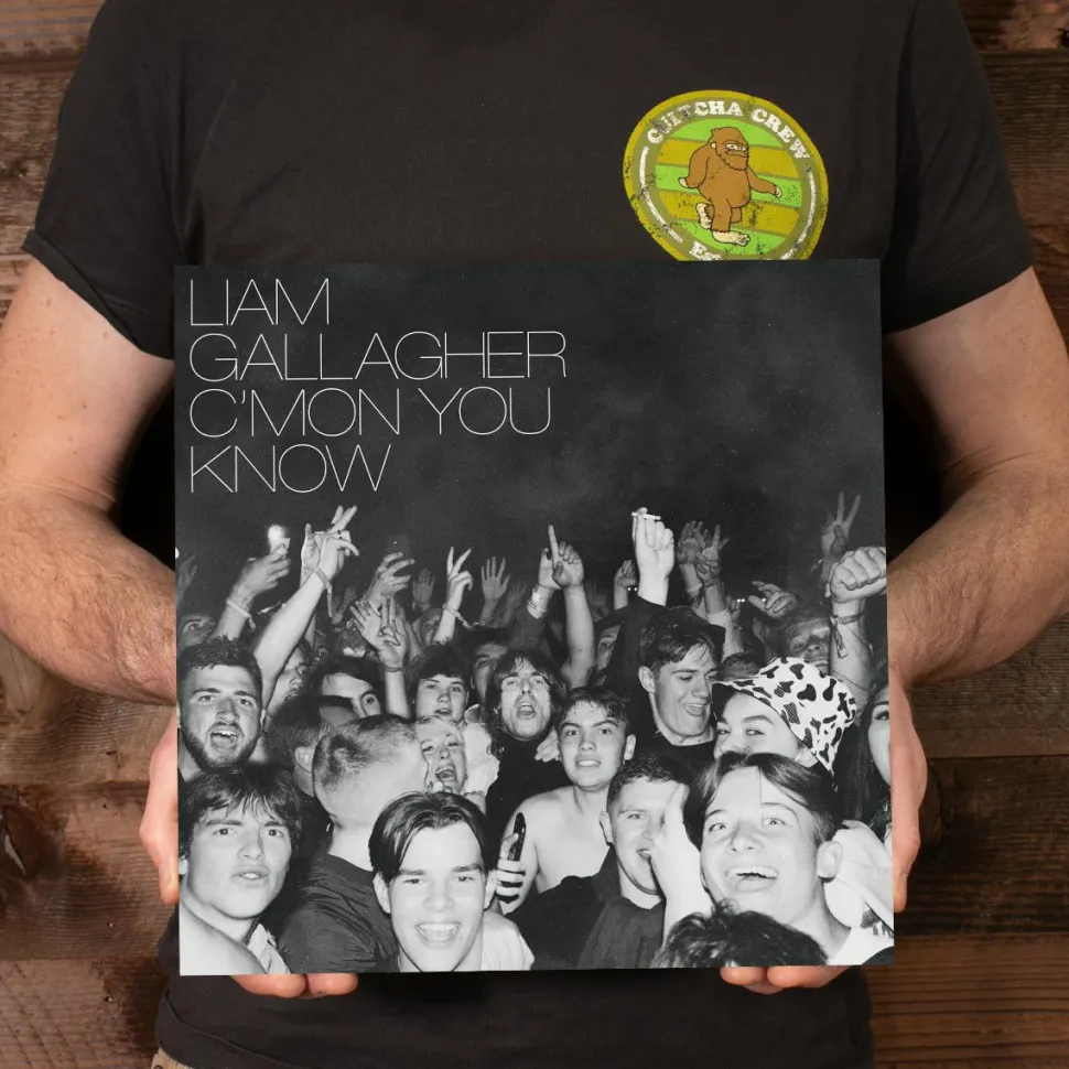 Liam Gallagher - C’mon You Know LP Vinyl Record (Indie Exclusive Clear Vinyl)