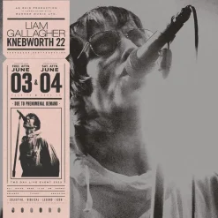 Liam Gallagher - Knebworth 22 LP Vinyl Record (Sun Yellow Coloured Vinyl)