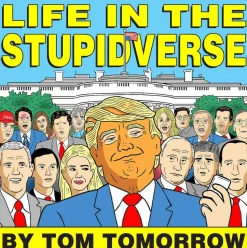 Life in the Stupidverse by Tom Tomorrow Paperback Book
