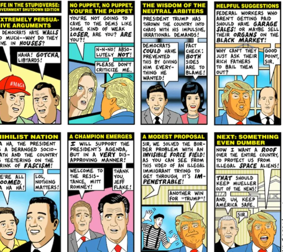 Life in the Stupidverse by Tom Tomorrow Paperback Book