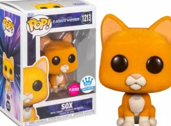 Lightyear (2022) - Alpha Suit Buzz and Flocked Sox (Funko/Popcultcha Exclusive) Pop! Vinyl Figures (Set of 2)